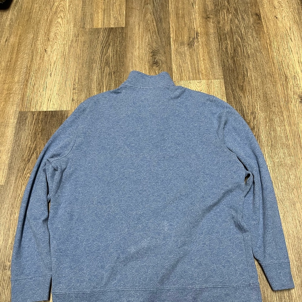 Vineyard Vines Performance 1/4 Zip Pullover Men’s XL Blue - Picture 5 of 7